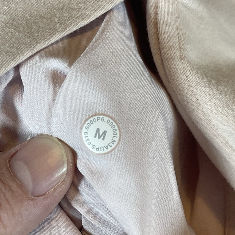 Lululemon City Sweat Hoodie Mens‎ Medium Pink Performance Pullover French Terry - Picture 5 of 9